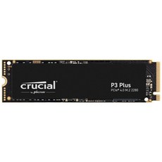 134266 Crucial P3 Plus 2TB PCIe 4.0 3D NAND & NVMe M.2 SSD 최대 5000MB/s CT2000P3PSSD8, 1TB