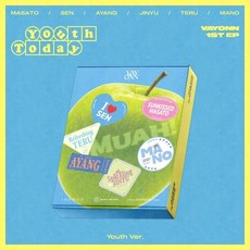 VAYONN (베이온) - 1ST EP 'Youth Today' [Youth Ver.] : 트레이딩 카드 1종 랜덤 + QR 카드 + 포토카드 SIDE A ...