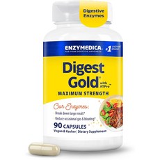 엔자이메디카 다이제스트 골드 With ATPro 90캡슐, 90정, 1개
