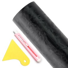 자동차카본랩핑필름 단조시트 차량랩핑스티커 무광블랙