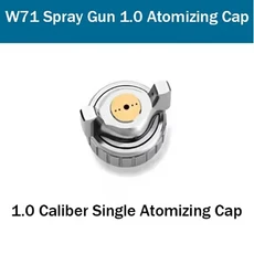 스프레이건 원래 스프레이 건 부품 W71W77 페인트 예비 W101 헤드 노즐 3 피스 세트 분무 캡, 01 CHINA, 06 W71 1.0