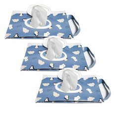 물티슈 파우치 휴대용 케이스 X 3개, 물티슈파우치 B타입