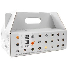 강봉석 명인조청 콩깨강정바 20gx20개/국내산 콩강정 들깨강정 깨강정/전통과자 한과 명절선물세트 영양바, 1개, 400g