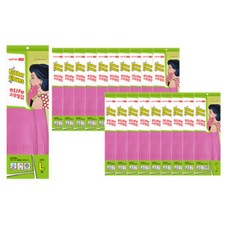 롯데이라이프 고무장갑 L, 핑크, 대(L), 20개