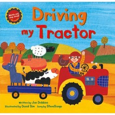 Driving My Tractor 有聲書 (1平裝+1影音CD) / Jan Dobbins Watch and Sing Along, 詳見詳細資訊