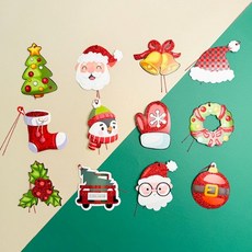 (TD) 크리스마스 선물 태그 카드, 리스장갑