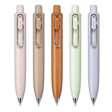 UNI 미쯔비시 유니볼 원 P 볼펜 0.38mm, 2개, 0.38 Mint(그린)