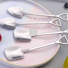 스테인리스 삽모양 티스푼 빙수스푼 요플레스푼 디저트티스푼, 삼각형