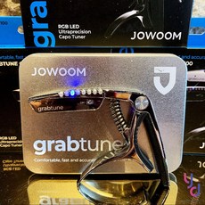 Jowoom GT-100 二合一充電式移調夾調音器, 銀色, 1個