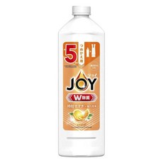 ultra Joy W 沖洗時間縮短 + 強力洗淨 廚房洗潔精 柳橙 補充包, 1個