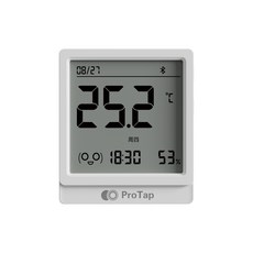 ProTap 智慧溫濕度計, 白, 1個