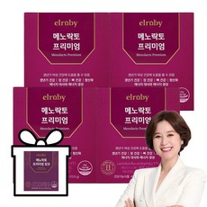 [휴온스N 공식] [12일분 추가 증정] 메노락토 프리미엄 갱년기 유산균 yt1 1개월분, 30정, 4박스