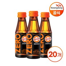 광동 비타500 제로 블랙라벨, 100ml, 20개
