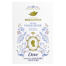 Dove 多芬 Bridgerton 月光假面 美容皂 繡球花 & 白色紫藤 4入, 106g