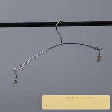 철제 옷걸이 속옷 란제리 카드 집게 골드 로즈, 10개, N001 더블라인 실버 브라걸이