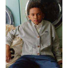 LEE 리 KIDS 베이직 저지 가디건 멜란지그레이 LK2501CD01MG 27U395 72L963