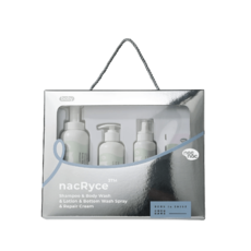 nac nac 初潤舒敏護膚禮盒 敏弱肌寶寶專用 新生兒保養一次到位, 1個