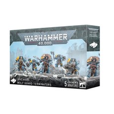 WARHAMMER 40 000 太空野狼 狼衛終結者 模型 5款入, 1個