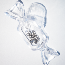 지디온 알러지없는 써지컬 귀걸이 뒷마개 케이스포함