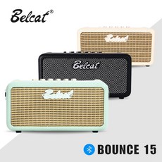 Belcat 블루투스 모델링 앰프 Bounce 15 (15W), [02]Black, 1개
