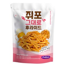 프리본 쥐포 그대로 후라이드, 1개, 50g