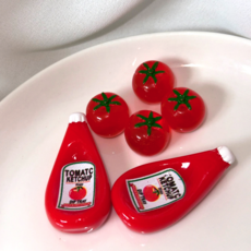 귀여운 토마토 케찹 마그넷