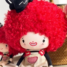 빨강머리 토리양 봉제인형 34cm 애착인형 감성소품, 1개