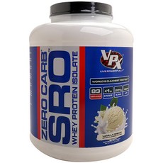 VPX 零碳水化合物 SRO 乳清蛋白分離蛋白補充劑香草夢想無麩質, 1個, 2.0公斤