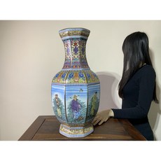 景德鎮陶瓷花瓶 人物圖案裝飾, 景德鎮瓷器