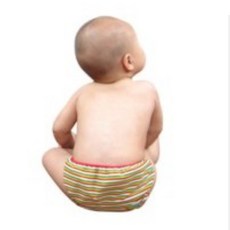 寶寶專用游泳尿布褲，嬰兒初生兒適用，舒適游泳必備，多款圖案隨機出貨, 1個, 中碼 (M)