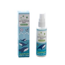 SPF30 PA++ bloomie's 000663-0003-01 블루미즈 UV아웃도어 미스트 고래 아이 키즈, 1개, 80ml