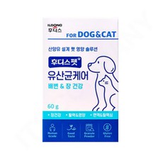 후디스펫 반려동물 영양제, 장건강/유산균, 1개