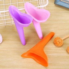 휴대용소변기 실리콘 비상용 임산부 아기 운전 소변깔때기, 1개