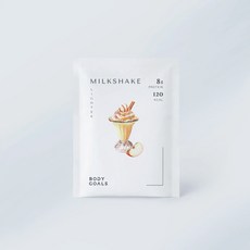 BODY GOALS 蘋果牛奶蛋白能量飲 每包含8克蛋白質 低卡代餐奶昔 健康美味新選擇, 30kg, 1個