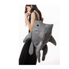 샤크 숄더백 귀여운 백팩 신학기 보조 가방