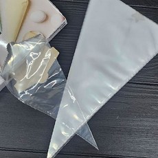 비닐 짤주머니 대용량 생크림 케이크 일회용 짤주머니 마카롱 데코 제과 꾸미기 용품, 본상품, 1개