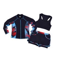 아이스샌드 여주니어래쉬가드세트 BR-92020