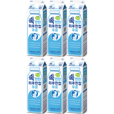 푸르밀 속편한 우유 900ml 6개