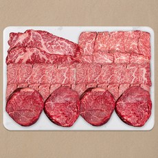 마장동 한우이츠 1++등급 한우선물세트, 1세트, 하이엔드 4호 (일반 감사장), 1.2kg