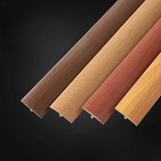 타일 마감재 마루 현관 분리대 재료분리대 바닥몰딩 바닥 흰색 0.9m, 검은 호두 0.9m