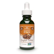 스위트 리프 - 스테비아 클리어 액상 토피 59ml SweetLeaf Sweet Drops - Flavored Stevia Liquid Sweetener Organic Stevi, 잉글리시 토피, 2 Fl Oz (1팩)