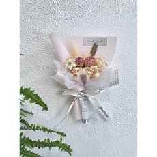 Small forest 迷你花束 乾燥花束 婚禮小物 畢業花束, J(不含燈串、不含透明袋)