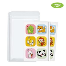 돌아라 썸머 애니멀 향 패치, 72개, 0.3g