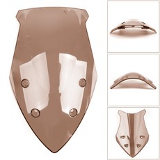 SUZUKI GSX-S1000F 2015-2018 抗壓擋風鏡 WIN-S316, 茶色