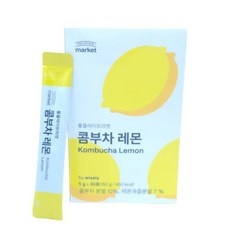 상큼한 콤부차 레몬맛 5g 레몬향 저칼로리 15kcal, 150g