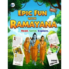 (영문도서)Epic fun with Ramayana Paperback, Clever Fox Publishing, English, 9789367071045