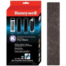Honeywell HRF-K2 가정용 냄새 및 가스 감소 프리필터 (필터 K) - 2개 - 공기 청정기용, Honeywell HRF-K2 가정용 냄새 및 가스 감