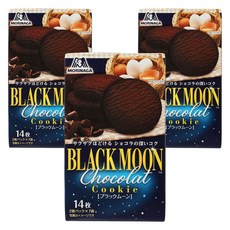 모리나가 블랙문 초콜릿 쿠키 14개입, 3개