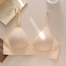 少女構思 舒芙蕾透氣三角杯內衣 無鋼圈防下垂