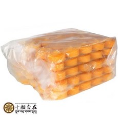 純質酥油燈100入 小酥油粒 蠟燭燈 供佛燈 植物酥油燈 無煙無味 佛教用品 香氛 蠟燭 中元普渡 祭祀, 1個, 黃橙色